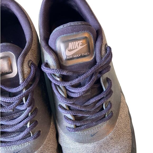 NIKE Air Max Thea Sneakers Athletic Lifestyle Purple Bronze Rose Gold Size 8 - Picture 4 of 7